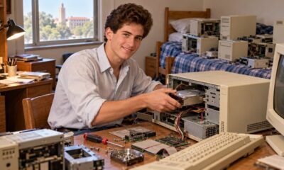 Aos 19 anos, Michael Dell passou a turbinar e revender PCs no quarto da Universidade do Texas, com 1.000 dólares