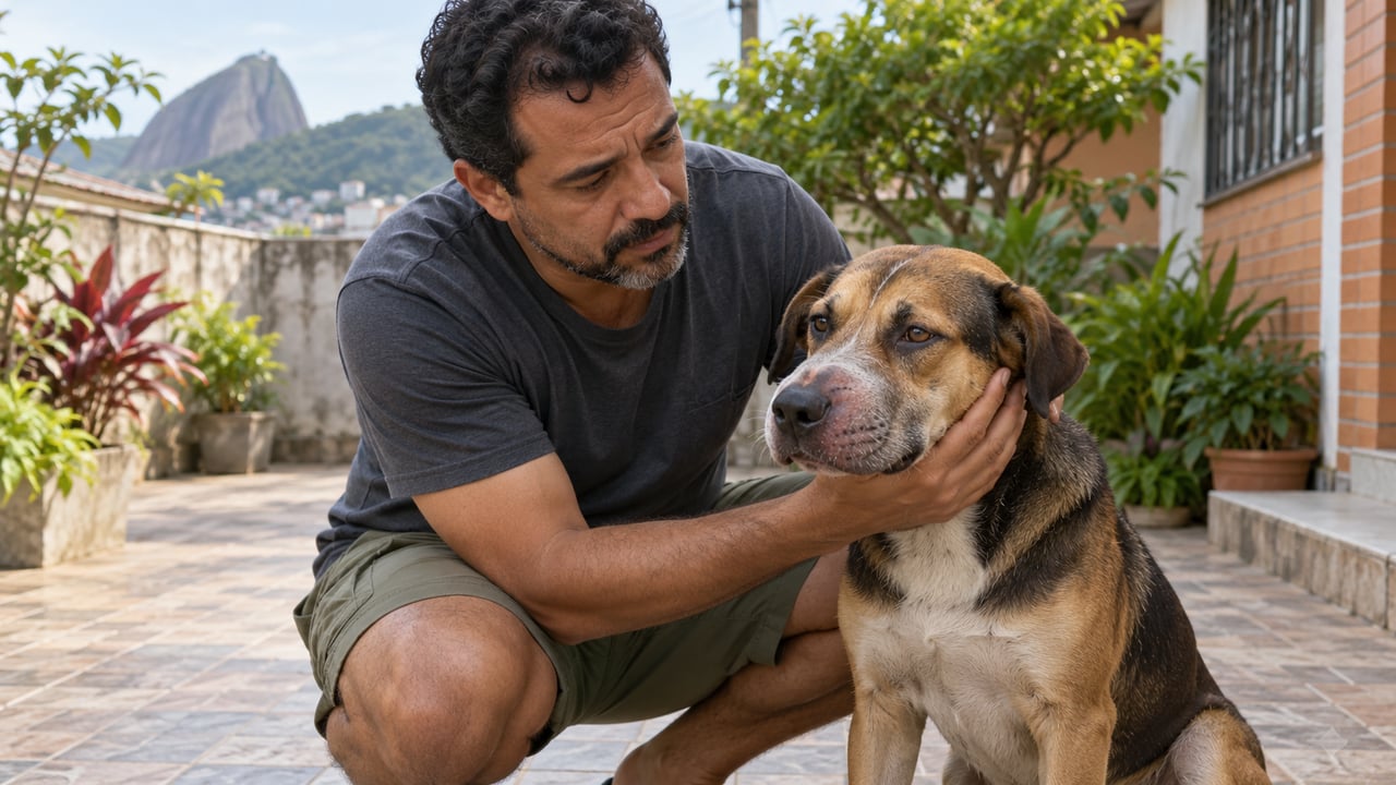 Inchaço rápido no focinho é o sinal mais comum de picada de cobra em cães, presente em 88,7% dos casos de um estudo gaúcho