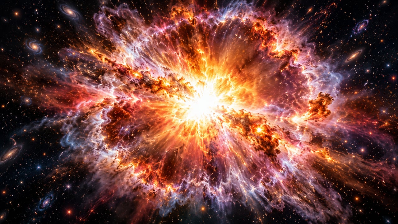 Ventos estelares e supernovas espalham pelo espaço os elementos que as estrelas fabricaram e que formam planetas e gente