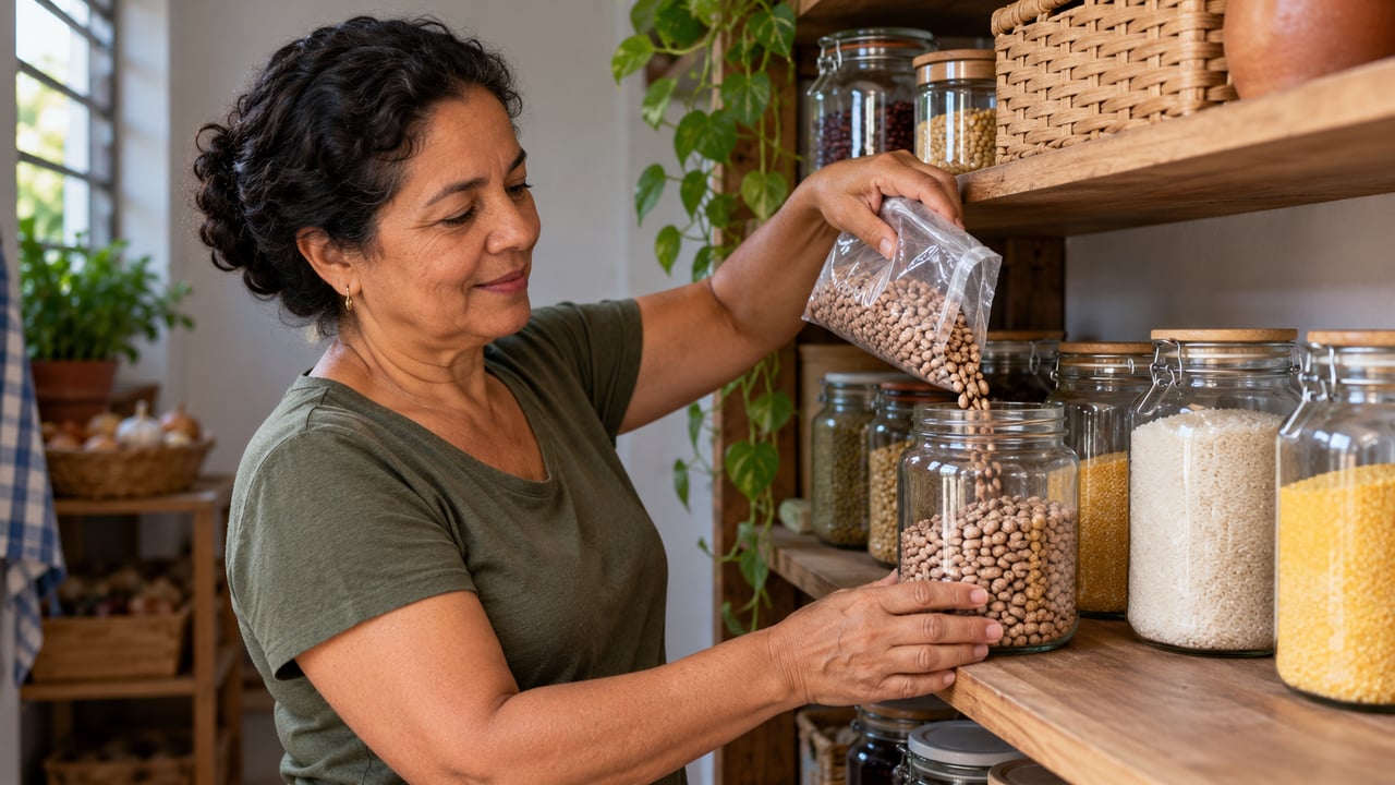 Grão novo, comprado em pouca quantidade e guardado em pote bem fechado, longe do calor, amolece mais rápido