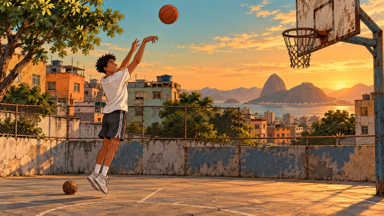 O erro vira aprendizado quando a pessoa volta a tentar, na quadra do bairro ou na vida