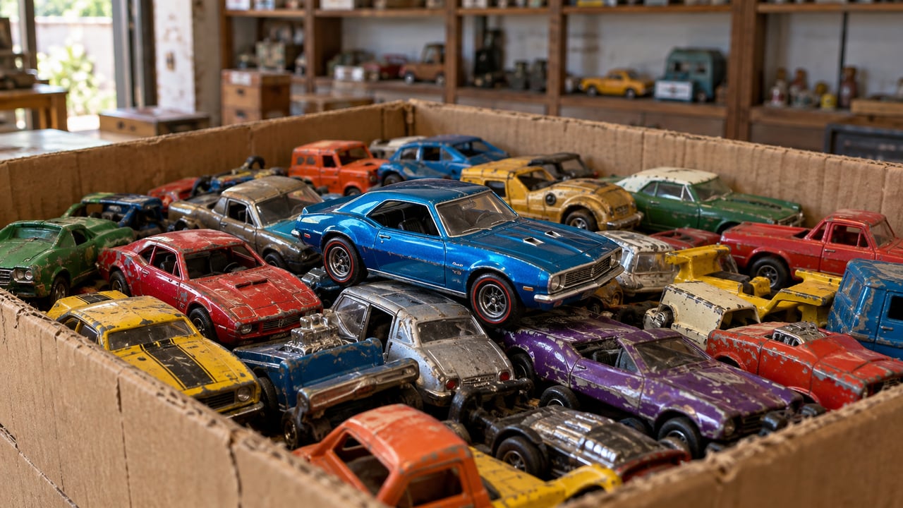 Um Hot Wheels de 1968 pode valer mais que um lote inteiro de carrinhos usados