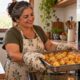 Duas colheres de amido de milho e pouco óleo deixam a batata assada dourada e crocante