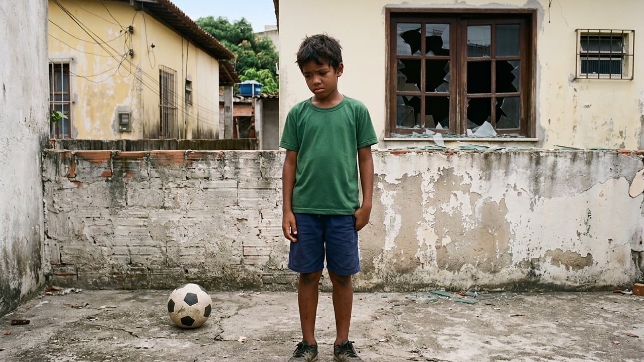 Pelos artigos 932 e 933 do Código Civil, os pais respondem pelo prejuízo que o filho menor causa ao vizinho