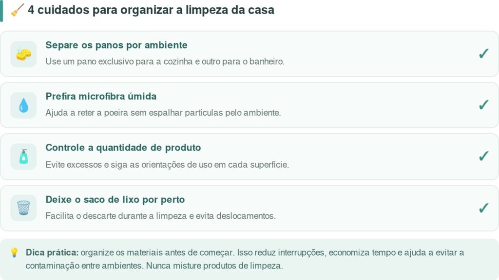 Feriadão de faxina: diaristas ensinam a ordem certa para limpar a casa inteira em um dia sem refazer cômodos