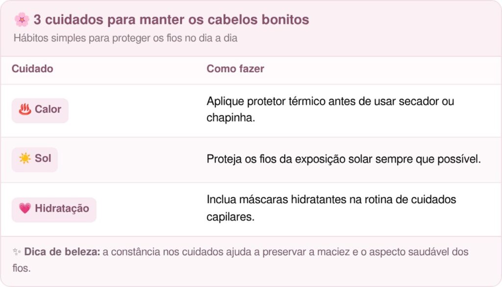 Cabeleireiros alertam: se a coloração desbota rapidamente, pode não ser apenas qualidade da tinta, mas frequência de lavagem e exposição ao sol, e “proteger os fios pode prolongar a aparência da cor”