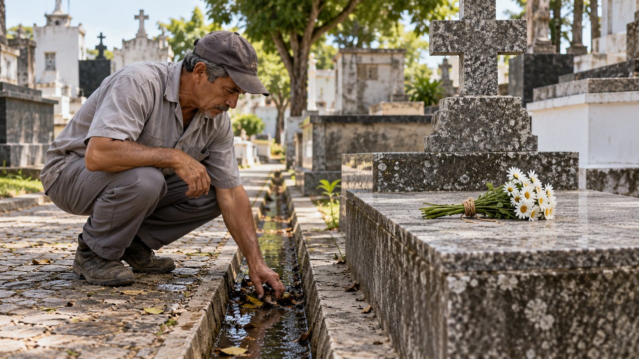 Vasos, floreiras e flores plásticas são proibidos nos túmulos do Rio porque acumulam água e favorecem o Aedes aegypti