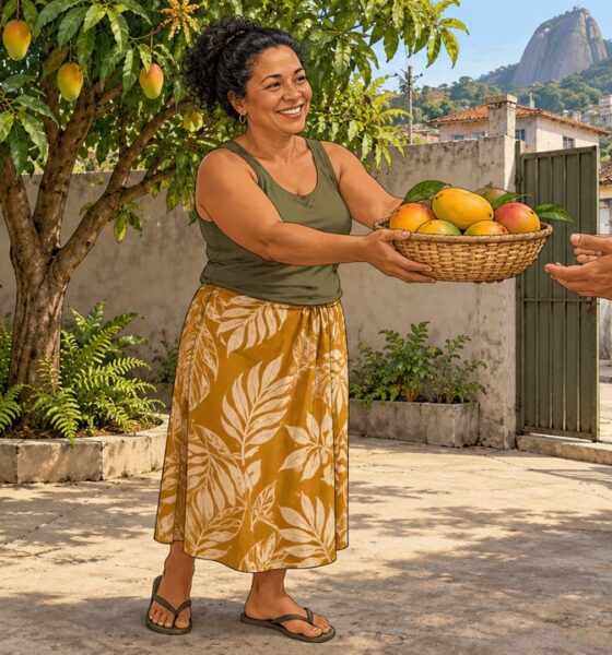 O provérbio sânscrito usa a natureza para ensinar a generosidade e o serviço aos outros