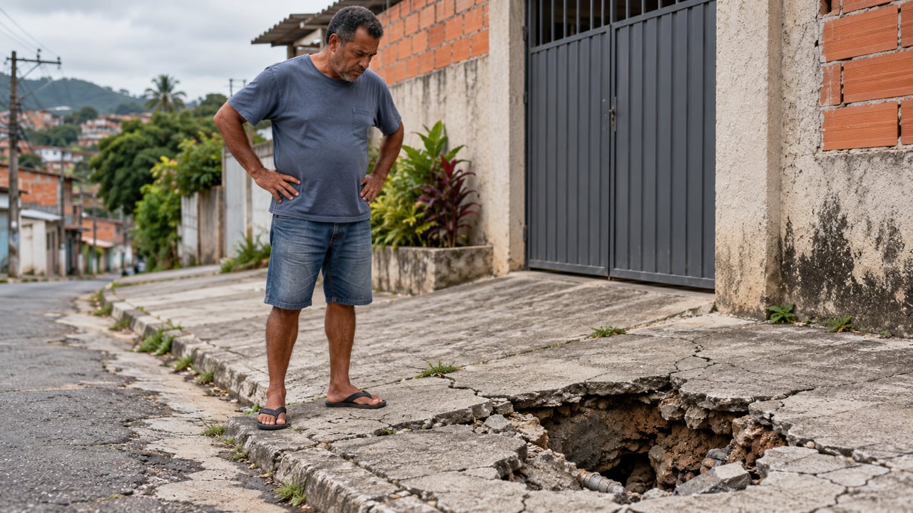 No Rio, a manutenção da calçada em frente ao imóvel é obrigação do proprietário, e a prefeitura pode notificar e autuar