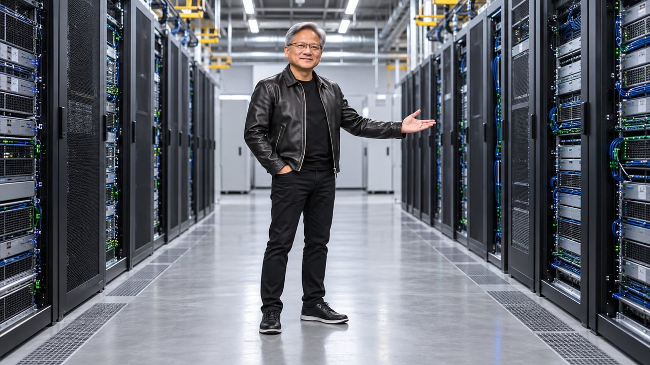 Jensen Huang começou numa lanchonete e hoje comanda a Nvidia, avaliada em trilhões de dólares