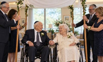 Bernie Littman e Marjorie Fiterman se casaram aos 100 e 102 anos e viraram os recém-casados mais velhos do mundo