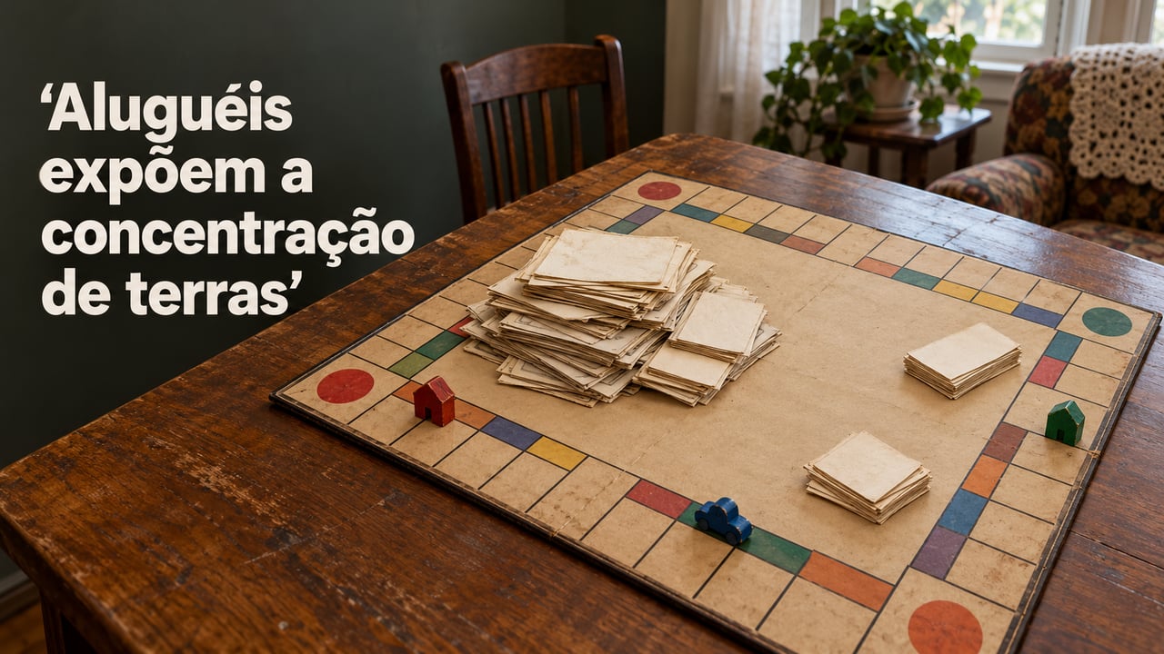 O jogo de Magie usava a cobrança de aluguéis para mostrar a desigualdade