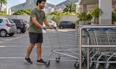 Devolver o carrinho pode indicar responsabilidade coletiva, mas não define o caráter de uma pessoa