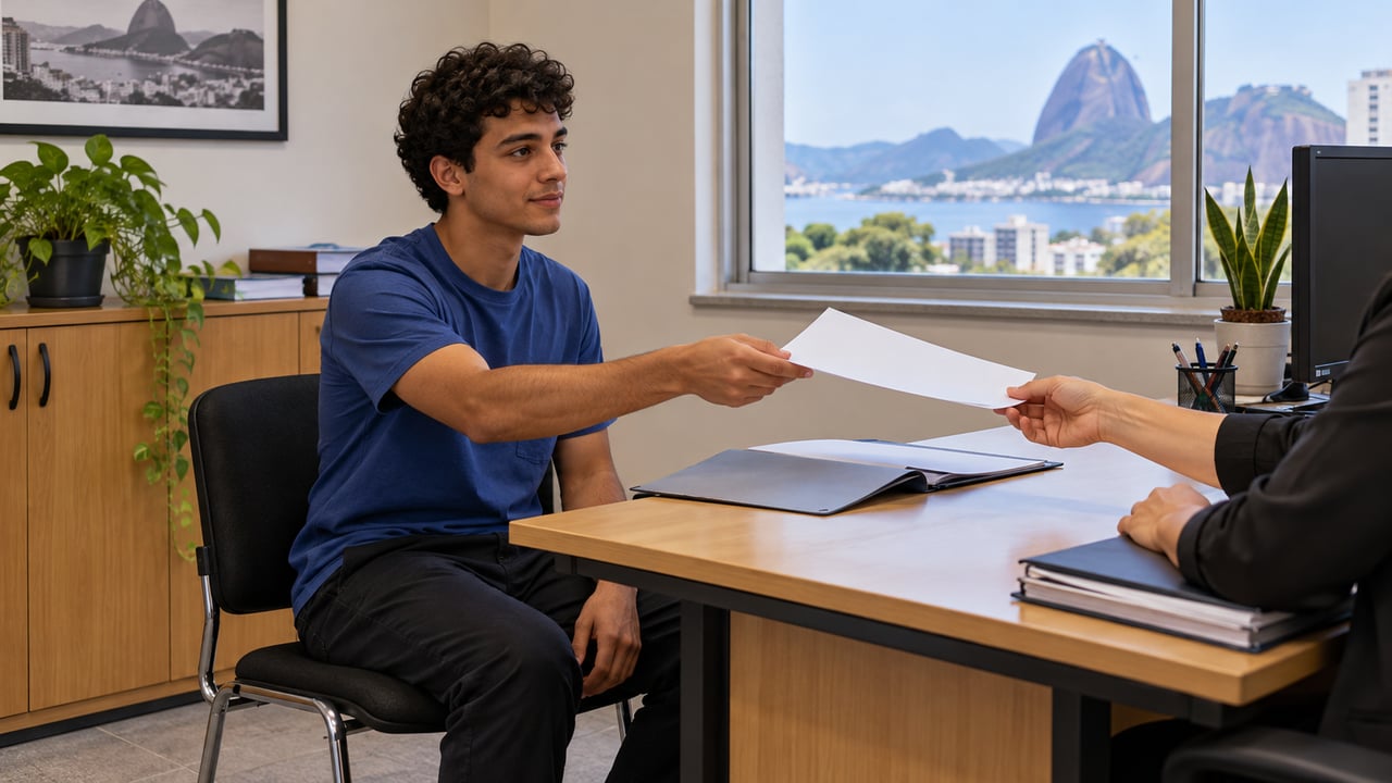 Se a empresa não liberar o recesso, o primeiro passo é solicitar por escrito com o termo de compromisso em mãos