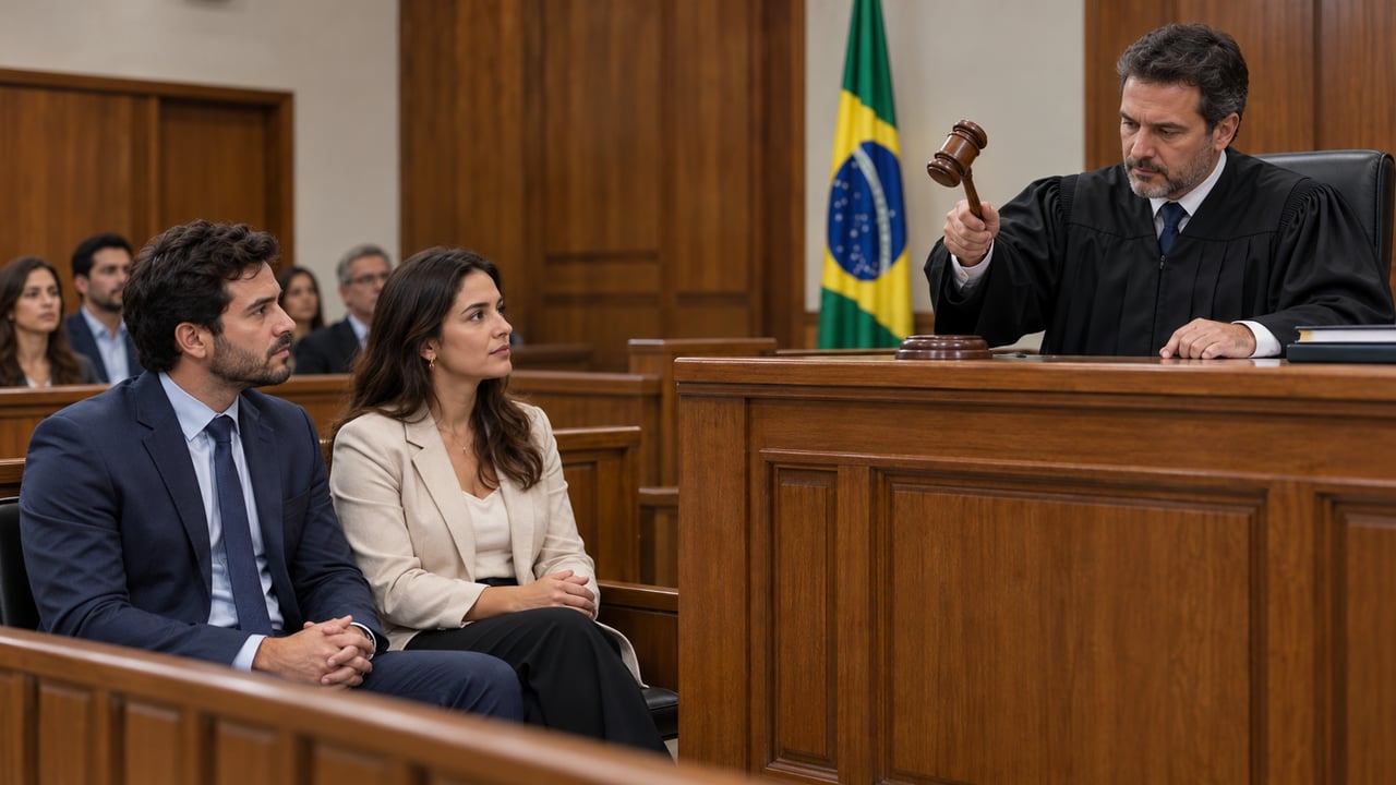 Se o imóvel não pode ser dividido, o juiz determina a venda e o dinheiro é repartido conforme a parte de cada dono