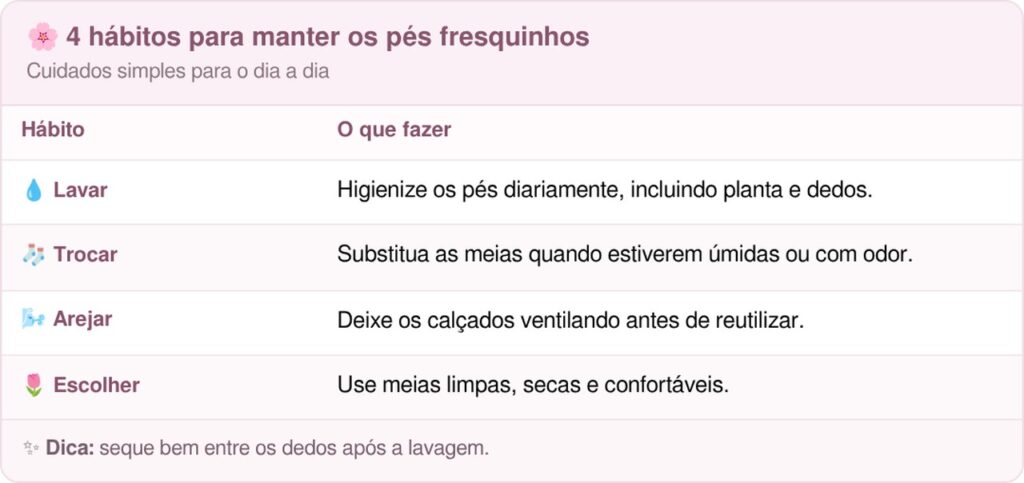 Lavar os pés com água morna e bicarbonato: para que serve a mistura e por que esse hábito pode ajudar a diminuir o mau cheiro