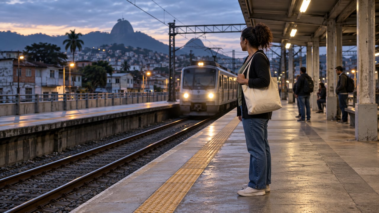 No Rio, trajetos como o de quem pega o ramal de Japeri de madrugada moldam escolhas e formas de enxergar a cidade
