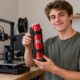 Michael Satterlee, de 19 anos, faturou cerca de US$ 300 mil em um mês vendendo porta-latas impressos em 3D