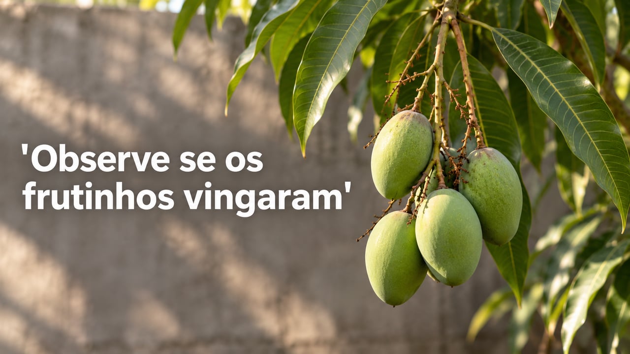 No fim de outubro, observar se os frutinhos vingaram ajuda a avaliar a próxima safra