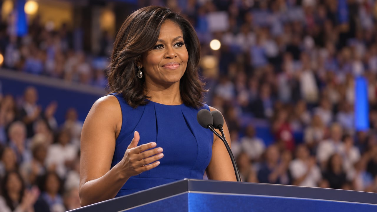 Em 2016, na Convenção Democrata, Michelle Obama resumiu sua regra contra ataques: quando eles descem o nível, nós subimos