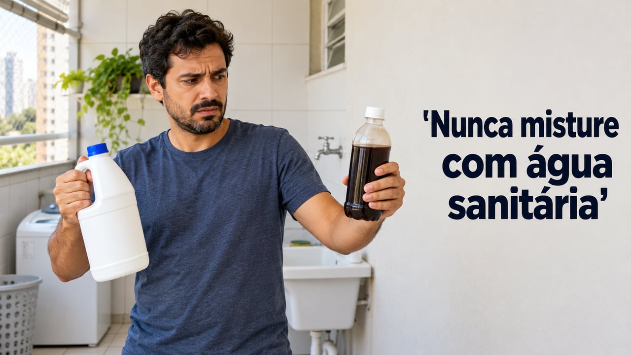 Misturar produtos à base de hipoclorito com substâncias ácidas pode liberar gás cloro, alerta a Anvisa