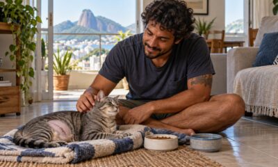 Quem acolhe um gato de rua e cuida dele com regularidade pode ter mais força na disputa pela guarda do que um antigo tutor ausente