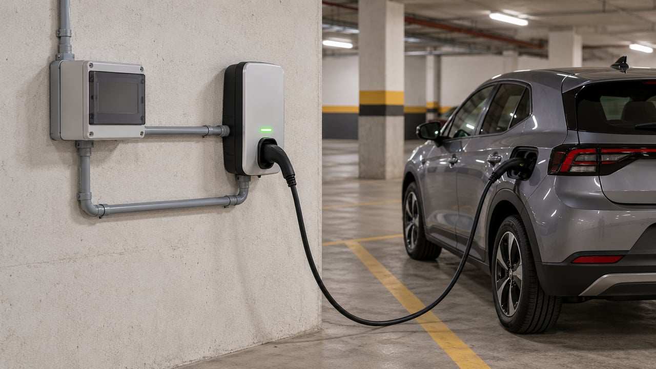 Um medidor exclusivo permite apurar o consumo do carregador para cobrar a energia de quem usa