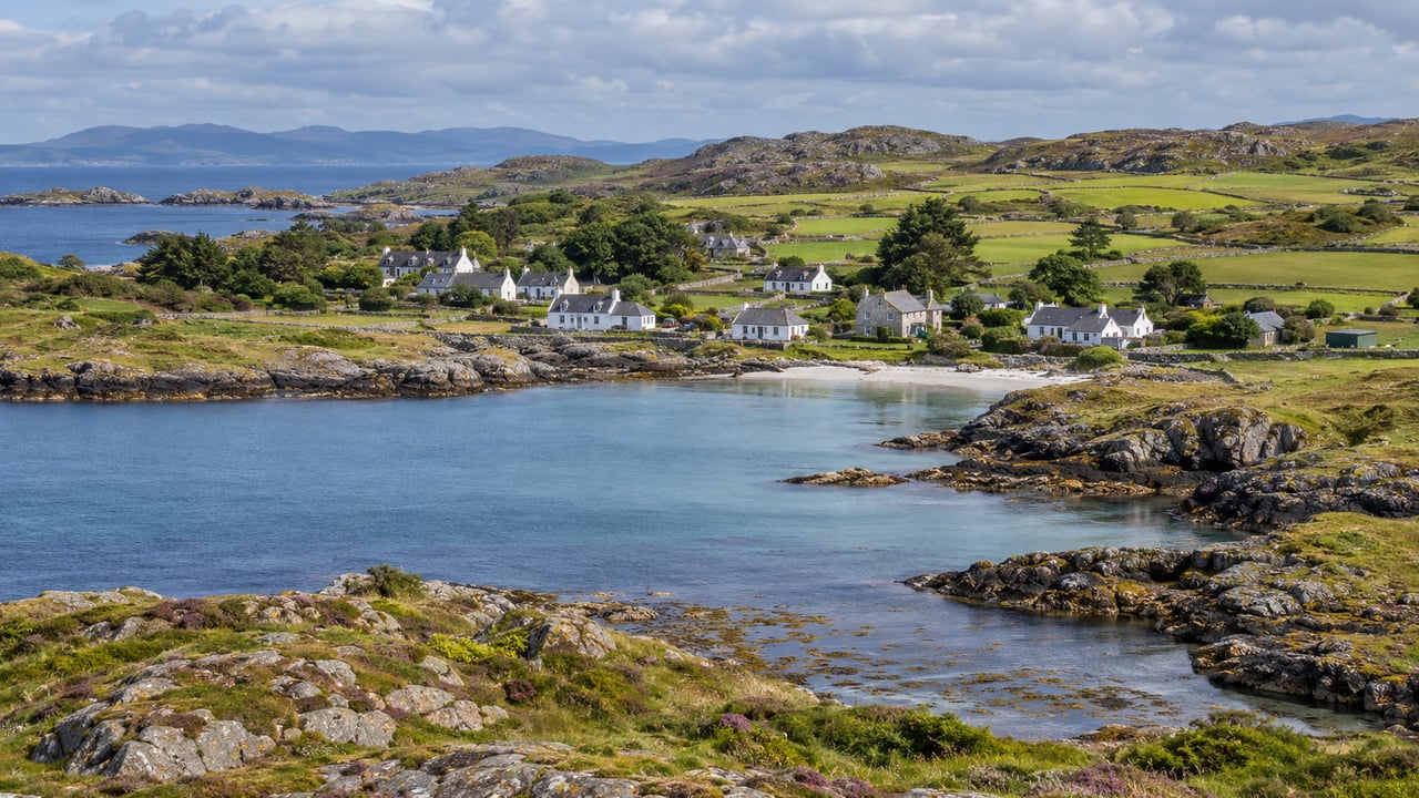 A comunidade de Gigha comprou a ilha por 4 milhões de libras em março de 2002