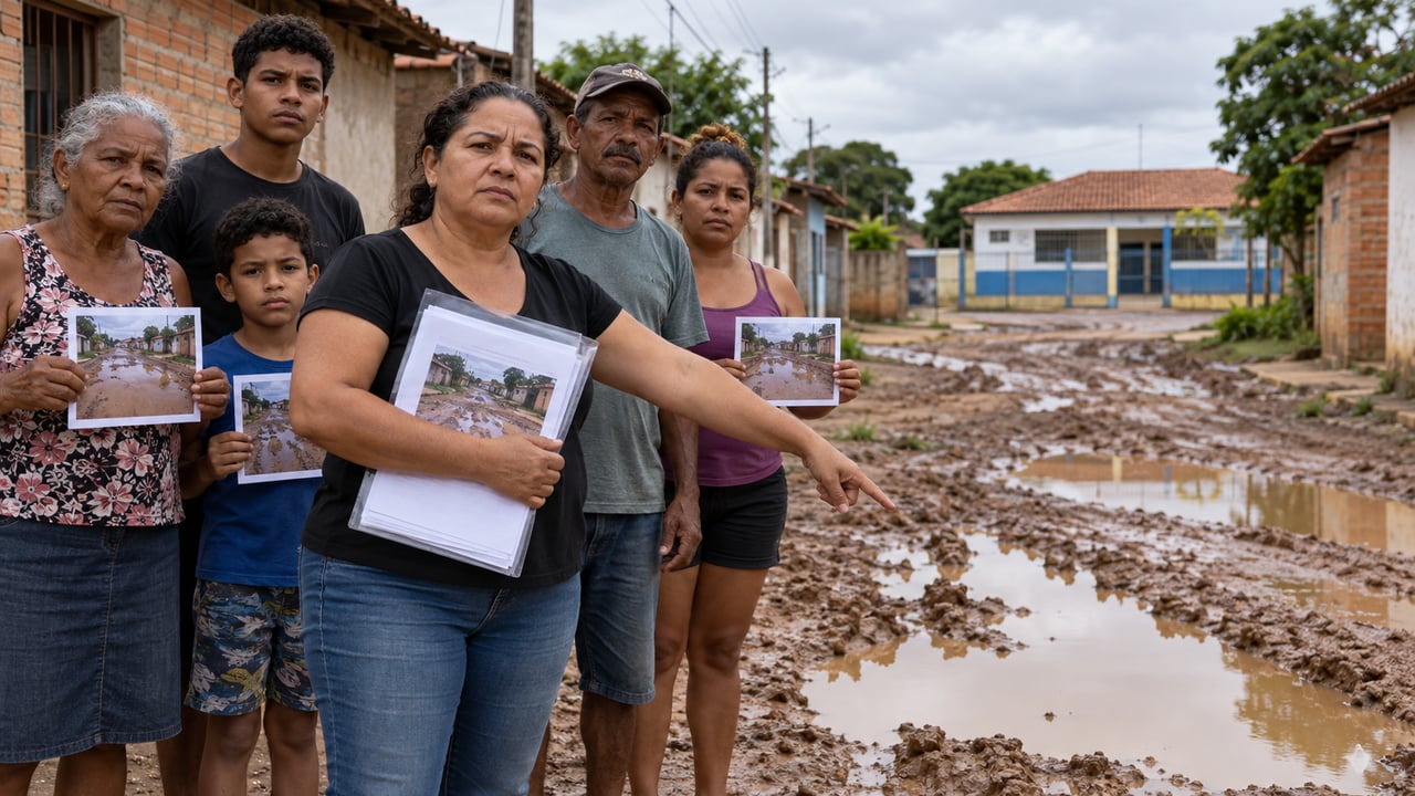 Com os documentos e fotos datadas, moradores podem acionar ouvidoria, Câmara, Ministério Público e Tribunal de Contas