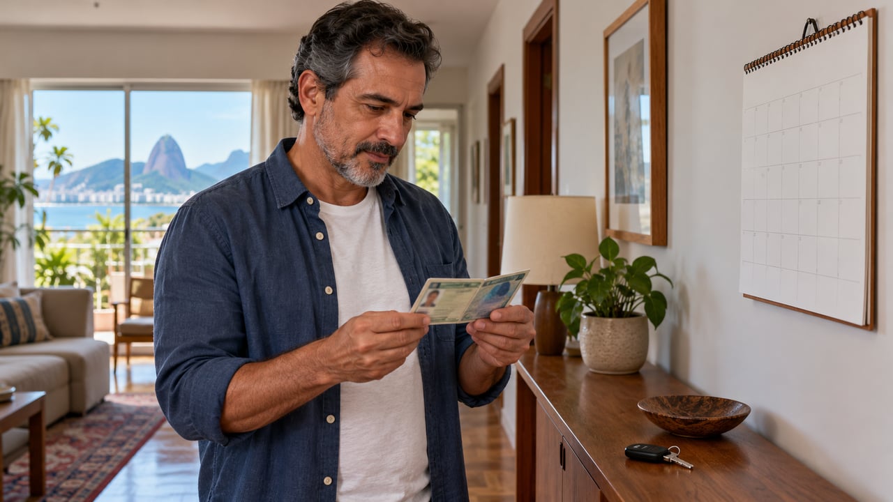 Confira o vencimento da CNH e agende o exame com antecedência, pois quem levou multa com pontos em 12 meses fica fora da renovação automática