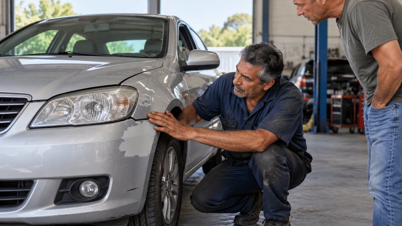 Muitos carros de leilão vêm de colisões com perda total ou de recuperação após roubo, o que reduz o valor de revenda