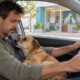 Levar o cachorro no colo ou à esquerda do motorista é infração de trânsito e rende multa e pontos na CNH