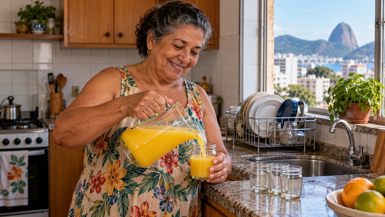 O copo de requeijão reaproveitado guarda economia e lembranças de infância em muitas casas cariocas