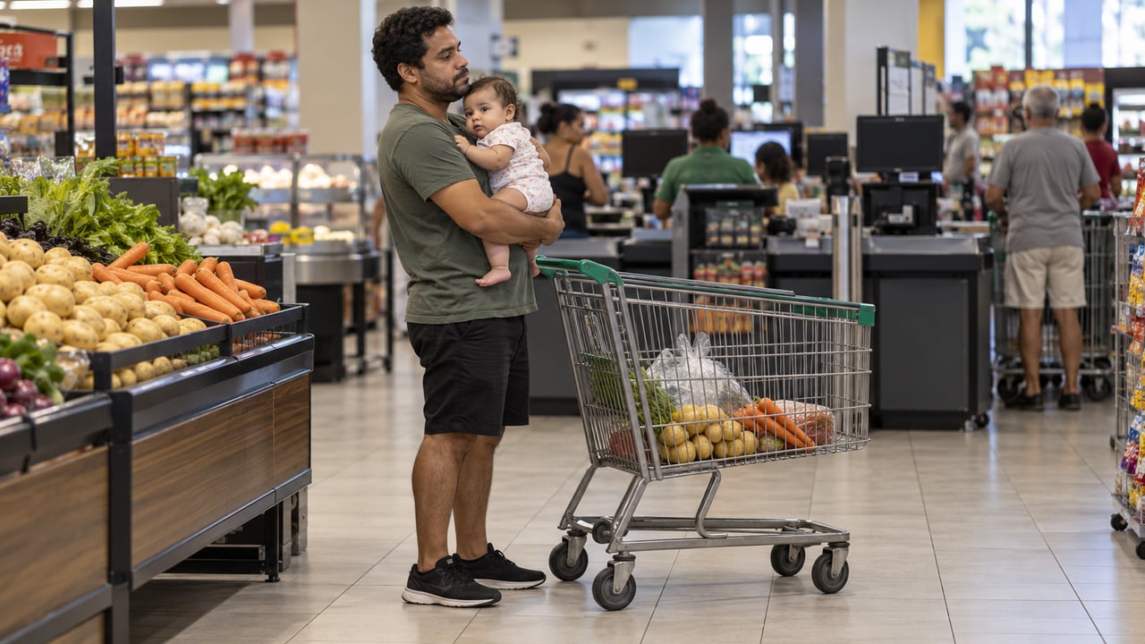 A prioridade considera a dificuldade de esperar em pé carregando um bebê