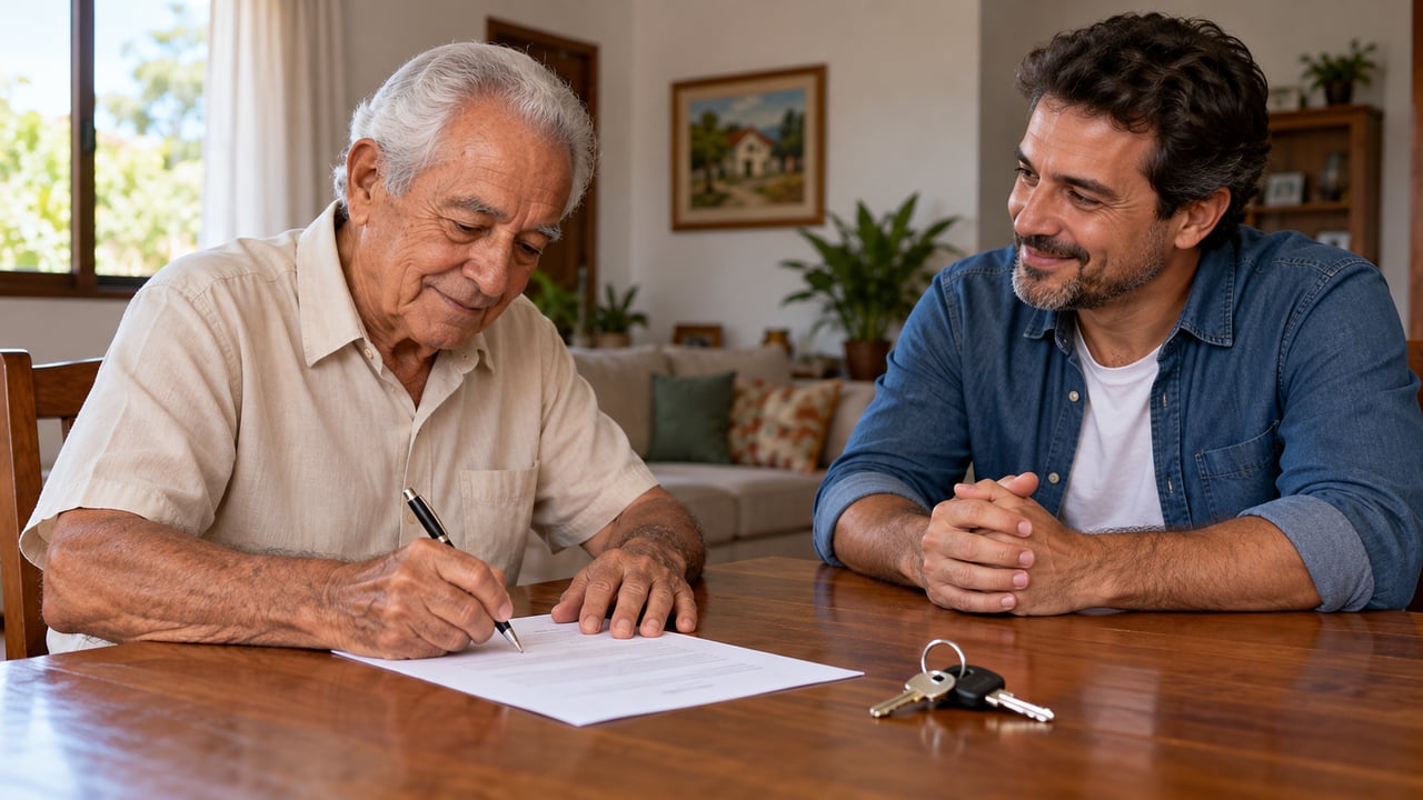 A venda de imóvel de pai para filho só fica firme se os outros filhos e o cônjuge concordarem por escrito