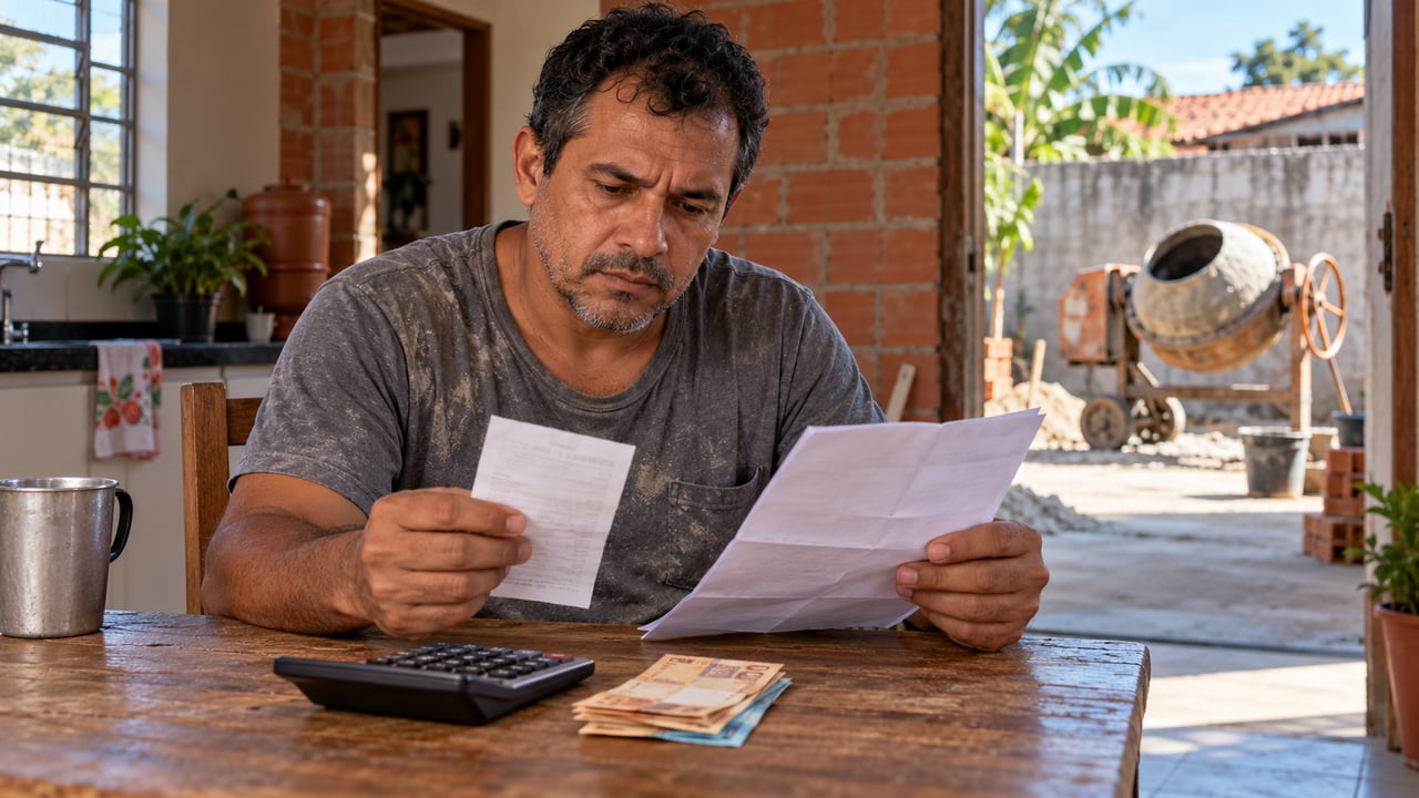 Dez parcelas de R$ 420 somam R$ 4.200, e recibo com descrição da máquina protege o comprador
