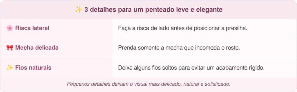 Acessórios pequenos estão transformando penteados simples: 6 maneiras de usar presilhas elegantes depois dos 50 anos
