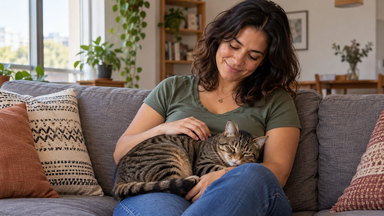 O gato tende a escolher como favorito quem oferece atenção, segurança e respeito ao seu tempo