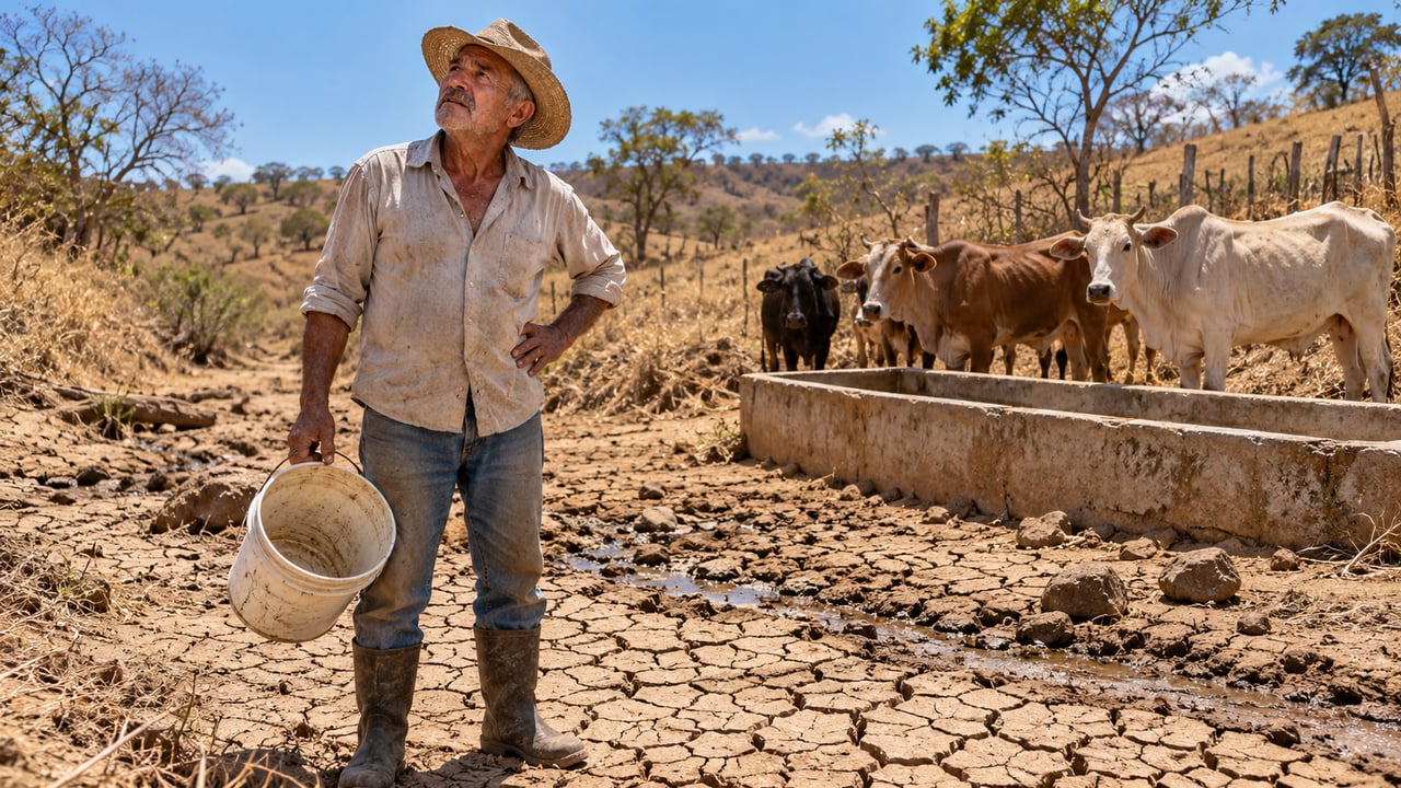 O Código Civil proíbe impedir ou desviar o curso natural das águas que sobram para os terrenos de baixo