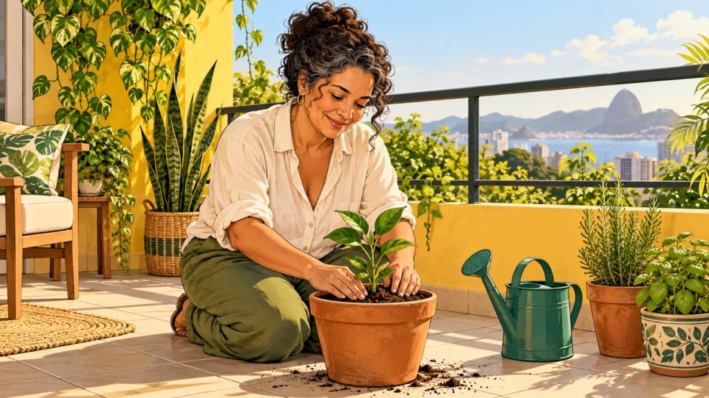 Segundo o provérbio chinês, quem quer ser feliz a vida toda deve plantar um jardim