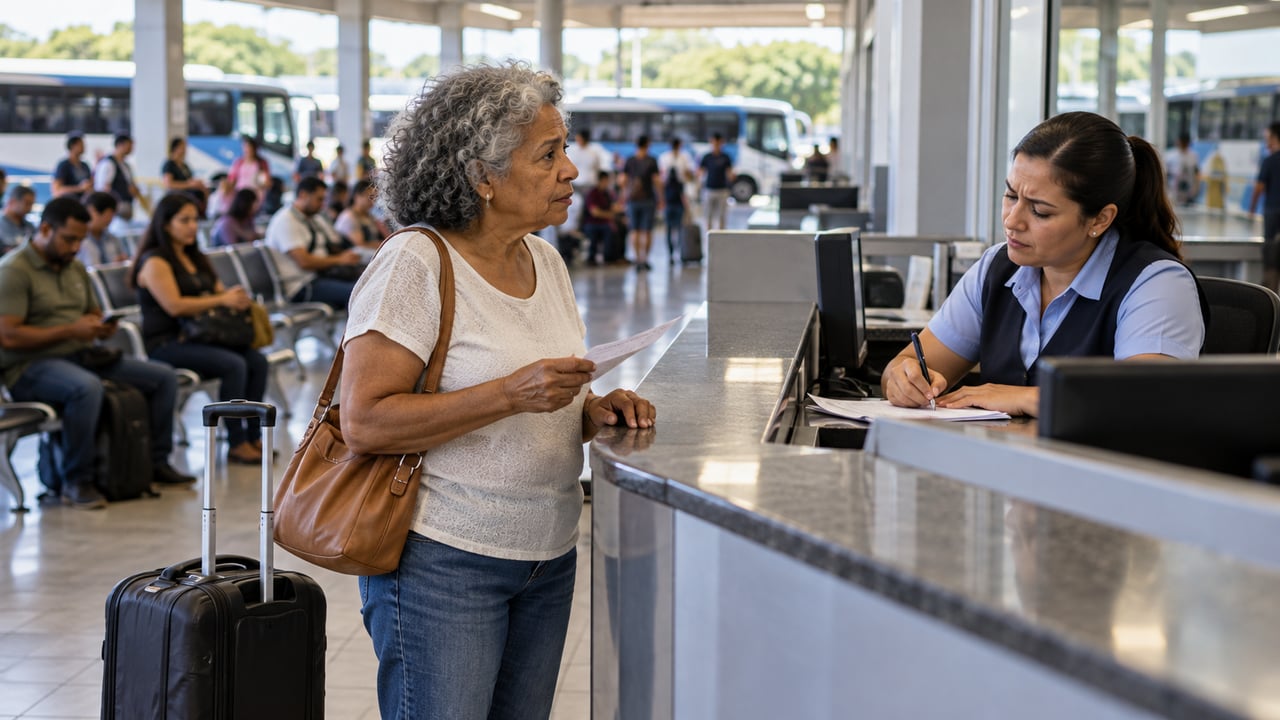Se a empresa negar a vaga gratuita, peça um documento com data, hora, local e motivo e reclame à ANTT pelo telefone 166