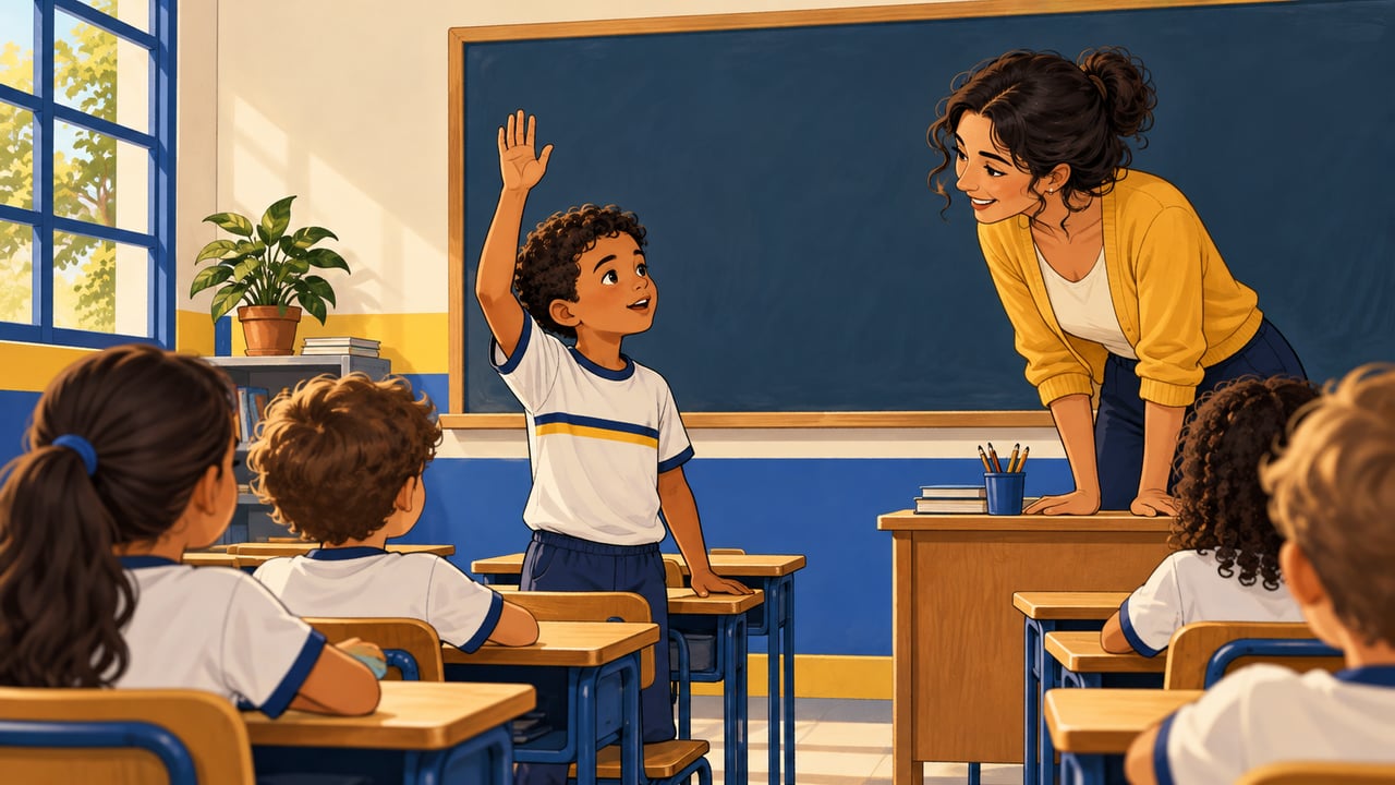 Na escola que é asa, a dúvida é ponto de partida e o erro faz parte do aprendizado