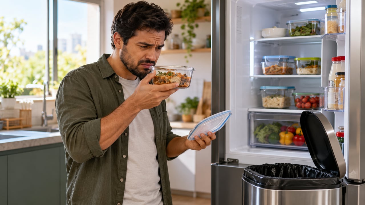 Alimento com cheiro, cor ou textura alterados pode fazer mal e não deve ser consumido para evitar desperdício