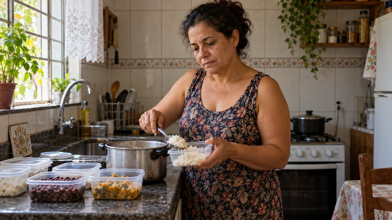 Guardar sobras bem armazenadas é prática útil, mas o medo de desperdiçar pode ter raiz na infância