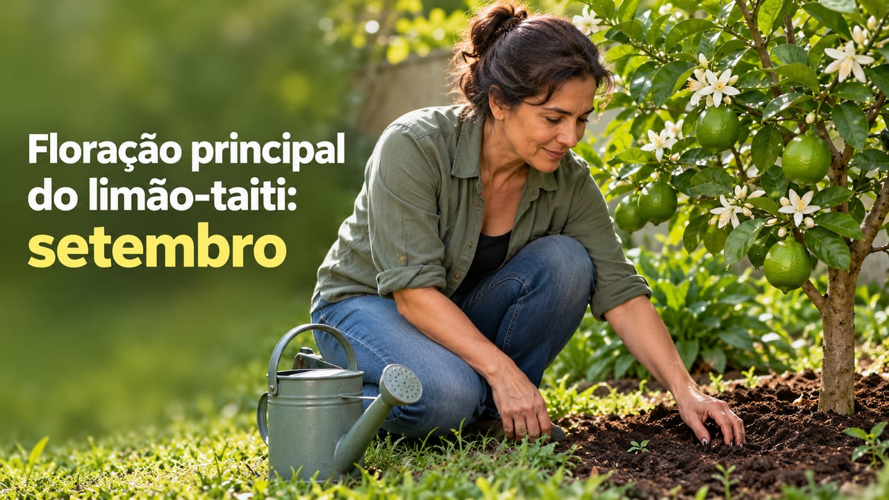 Água e nutrição mexem no ciclo do limoeiro e influenciam a época em que ele floresce