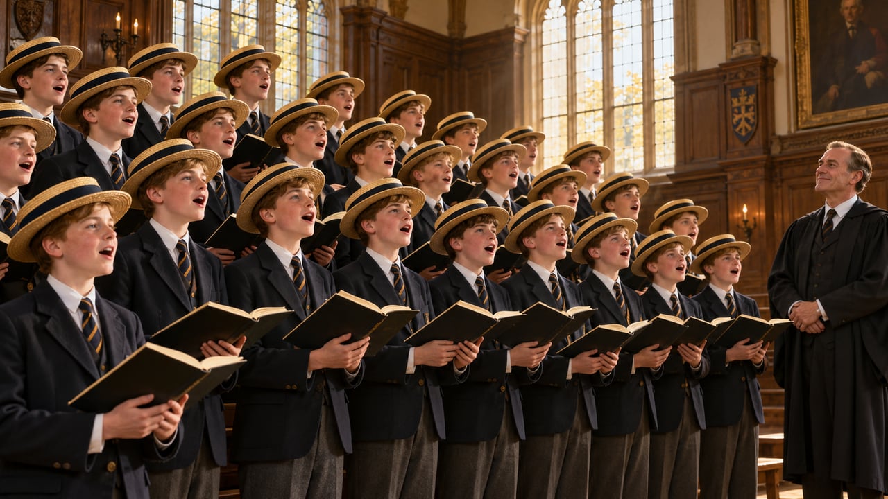 A Harrow School mantém até hoje as Churchill Songs, reunião anual em que a escola inteira canta em homenagem ao ex-aluno