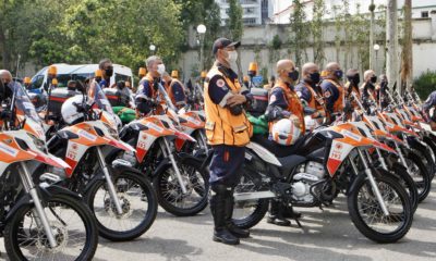 frota de motolâncias do Samu