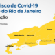 Mapa de risco da Covid-19
