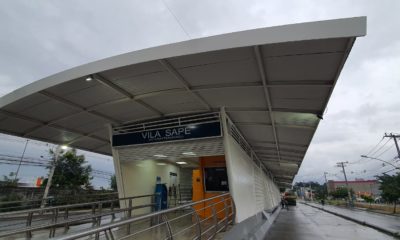 estação Vila Sapê, em Jacarepaguá