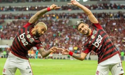 Gabigol e Arrascaeta